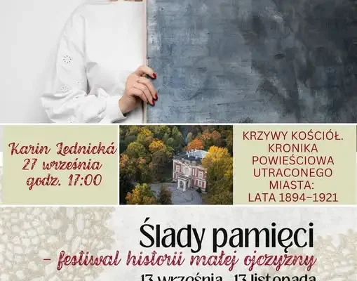 Karin Lednicka opowie o „Krzywym kościele” w Świerklańcu
