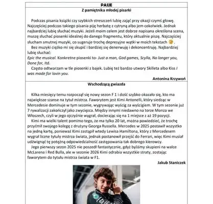 Nowy rok szkolny w SP2 Radzionków: gazetka szkolna w odświeżonym składzie