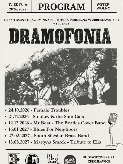 DramoFonia w Zbrosławicach: IV edycja koncertów bluesowych