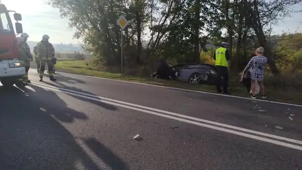 Kolizja trzech pojazdów na DK-11 w Hanusku – utrudnienia już zakończone