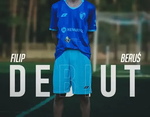 16-letni Filip Beruś zadebiutował w seniorskiej drużynie Unii Kalety