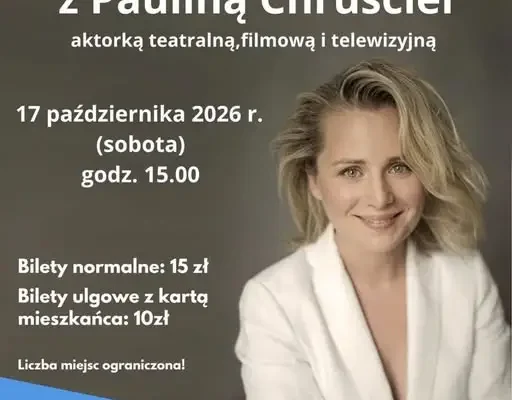 Paulina Chruściel spotka się z mieszkańcami Tarnowskich Gór w Noc Bibliotek
