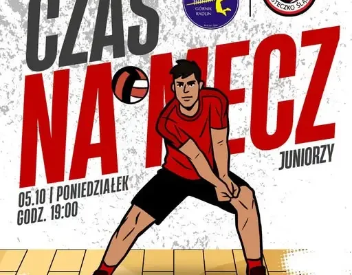 Juniorzy KS Volley Miasteczko Śląskie zagrają w Radlinie w nietypowym terminie