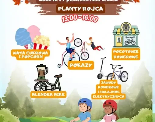 Piknik Rowerowy na Plantach na Rojcy w Radzionkowie – 17 października