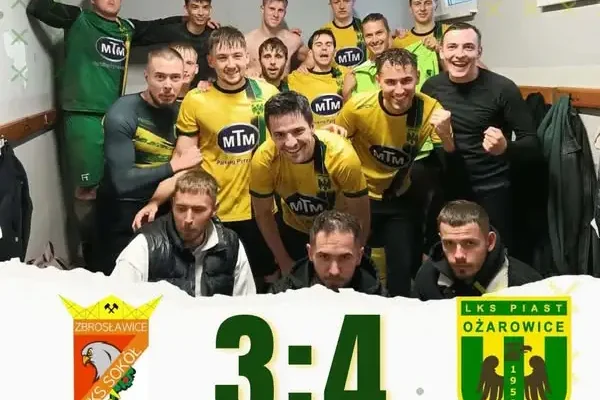 Piast wygrywa w Zbrosławicach! Trzy punkty po emocjonującym meczu