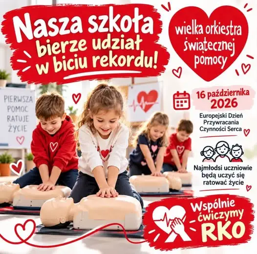 Szkoła Podstawowa nr 8 w Tarnowskich Górach dołącza do bicia rekordu w RKO