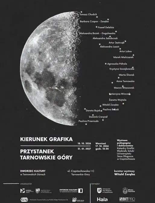 Wernisaż „Kierunek Grafika – Przystanek Tarnowskie Góry” na Dworcu Kultury