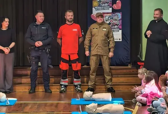 Tworóg: uczniowie i służby razem bili rekord w resuscytacji