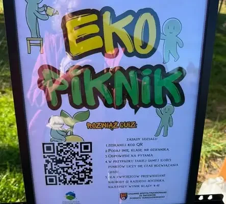 Uczniowie sadzili krokusy i budowali hotele dla owadów na pikniku ekologicznym