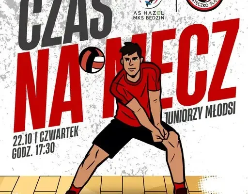 Kadeci KS Volley Miasteczko zagrają z Akademią Siatkówki Hazel MKS Będzin